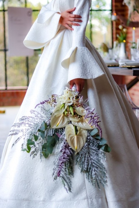 Halter Neck Ballgown Wedding Dress